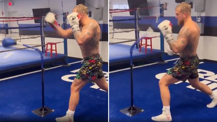 Jake Paul Shares Footage Of Himself On Reflex Bag And Fans Are Ripping Him Apart