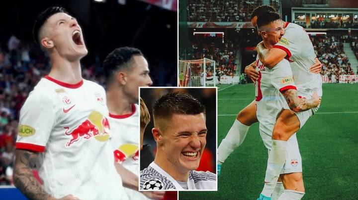 Red Bull Salzburg Troll Man United With Hilarious Transfer Demand For Benjamin Sesko After Goal Against Liverpool