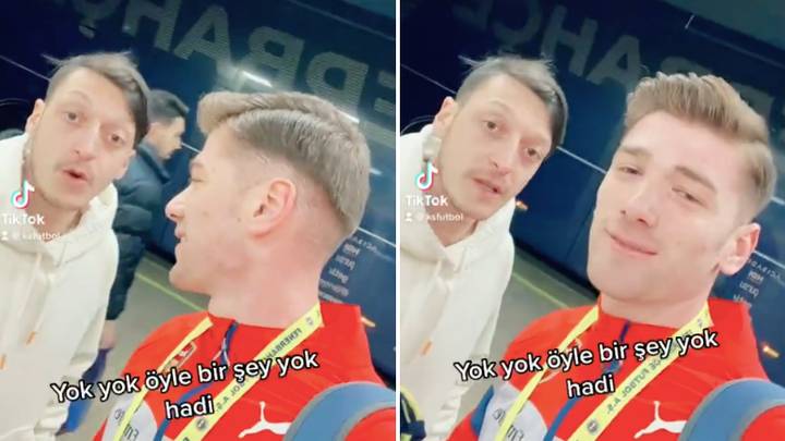 Mesut Ozil Refuses To Mention Arsenal In Video With Fan, He's Deleted Them From His Brain