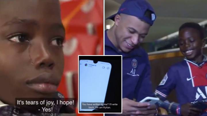 Young Kid Meets His Idol Kylian Mbappe And It's The Most Wholesome Content You'll See This Year