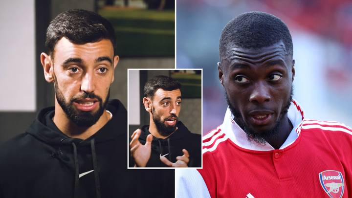 Bruno Fernandes sits down for rare interview and completely savages Nicolas Pepe, unprovoked