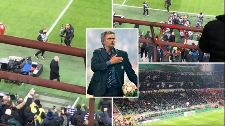 Inter Milan Fans Give Jose Mourinho Spine-Chilling Reception At San Siro, It Will Give You Goosebumps