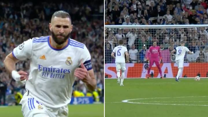 Karim Benzema Sends Real Madrid Through To Final With The Coldest Penalty, He Has Ice In His Veins