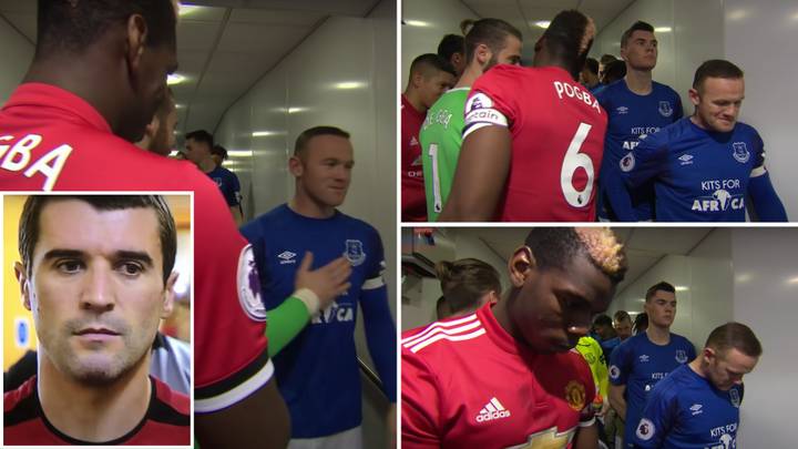 Wayne Rooney Channelled His Elite Roy Keane Mentality With Reaction To Ex-Man United Teammates In Tunnel, Fans Are In Awe
