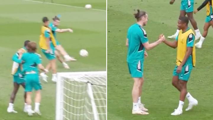 Gareth Bale Scored An Absolute Worldie In Real Madrid Training, Liverpool Fans Very Worried About His 'Last Dance'