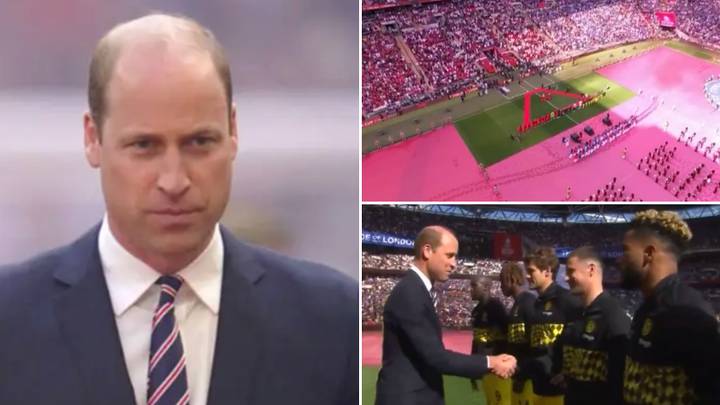 Footage Shows Prince William Being Booed By Wembley Crowd At FA Cup Final