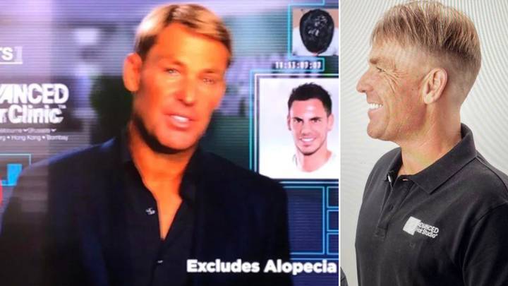 TV Viewers Fuming After Shane Warne Hair Loss Ads Are Still Being Aired Long After Death