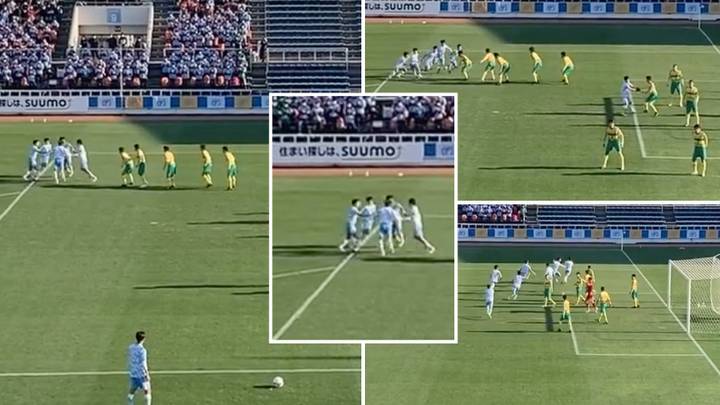 Mindblowing Ring-A-Ring A Roses' Free-Kick Routine Goes Viral