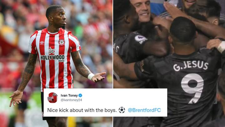 Ivan Toney ruthlessly mocked by Gabriel on social media after Arsenal beat Brentford, it's happened again