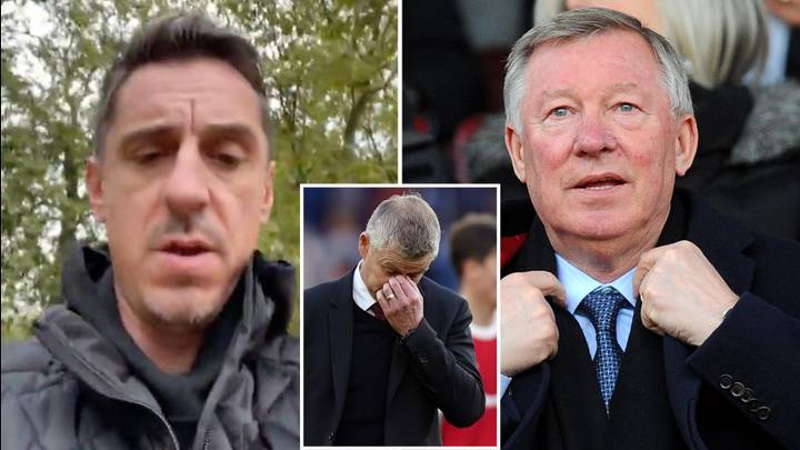 Gary Neville Breaks Down Sir Alex Ferguson's Formation And Team When Man United Were In 'Trouble,' It Could Help Ole Out Now