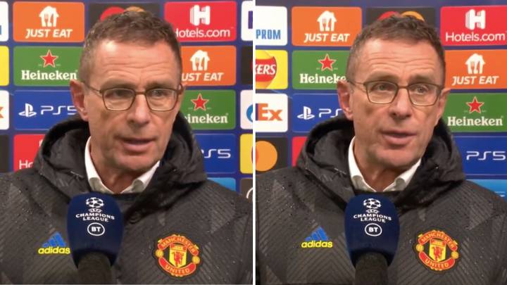 Ralf Rangnick Gives Incredibly Honest Interview After Manchester United Draw 1-1 With Young Boys