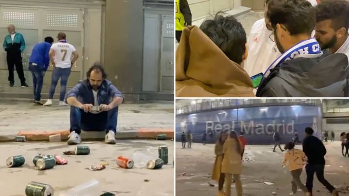 Real Madrid Fans Leaving The Bernabeu Before Historic Man City Comeback Regretted It Massively