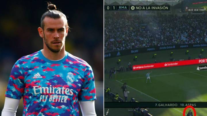 Gareth Bale Left The Real Madrid Dressing Room So Late That He Missed The Restart, Had To Walk Around Pitch