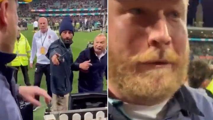 Eddie Jones Gets Into Heated Confrontation With Aussie Fan Who Called Him A 'Traitor'