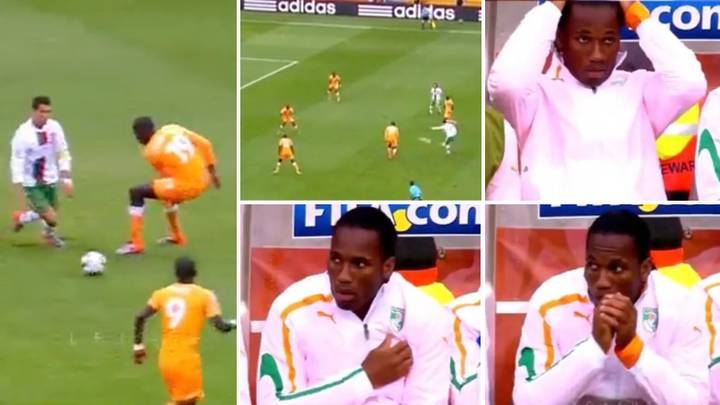 Cristiano Ronaldo made Didier Drogba pray to God for help during the 2010 World Cup