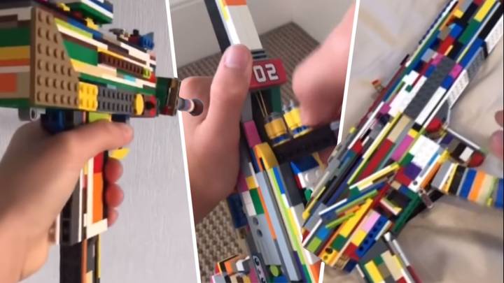 Here's What Reloading A Gun Made Of LEGO Looks Like