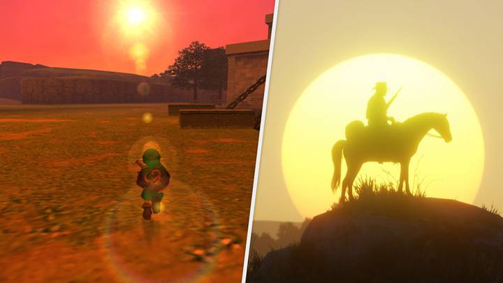 You Just Can't Beat A Good Video Game Sunset