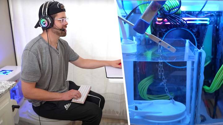 This Gaming PC Made From A Toilet Is Utterly Cursed