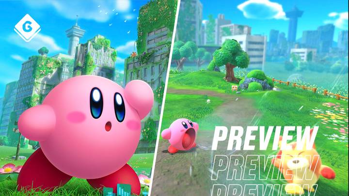 ‘Kirby And The Forgotten Land’ Preview: Sumptuous Sun-Kissed Goodness For Nintendo Switch
