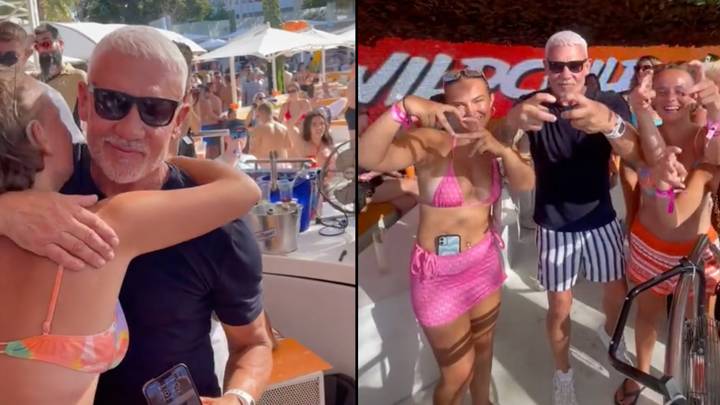 Deaf Girls Visit Ocean Beach Ibiza And Wayne Lineker Gave Them A 'Special Experience' To Make Sure They Felt Involved