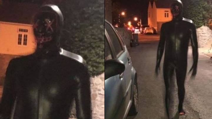 Creepy Masked Gimp Man Returns To Terrorise Quiet UK Village