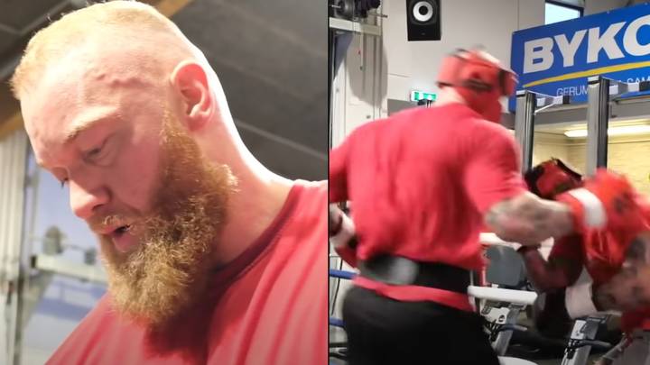 Boxing Fans Stunned By Thor's Transformation After Sparring Footage Emerges Ahead of Eddie Hall Fight