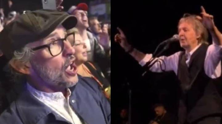 Steve Coogan Did Partridge Impression Everyone Wanted After Being Spotted Watching Paul McCartney At Glasto