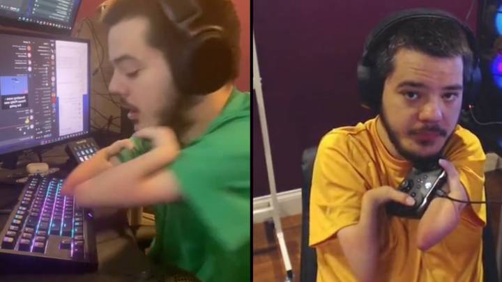 Gamer With Disability Shows Off How He Games Without Any Problems