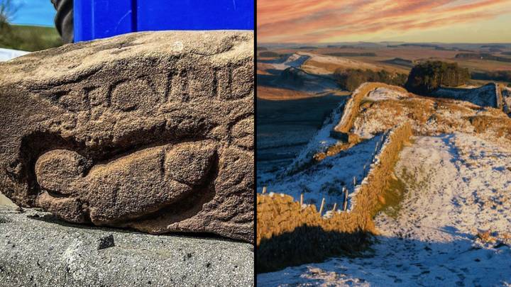 Archeologists Believe A Roman Soldier Graffitied A Penis Near Hadrian's Wall 1,700 Years Ago