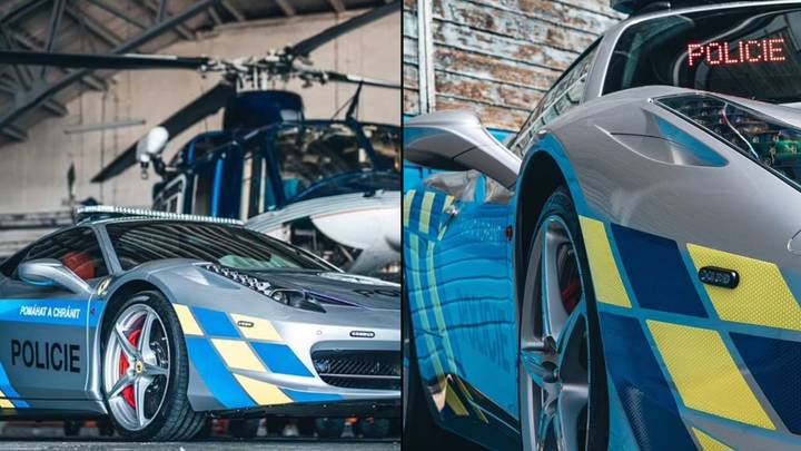 Police Turn Confiscated Ferrari Into Patrol Car That Will Hunt Down The 'Most Aggressive' Criminals