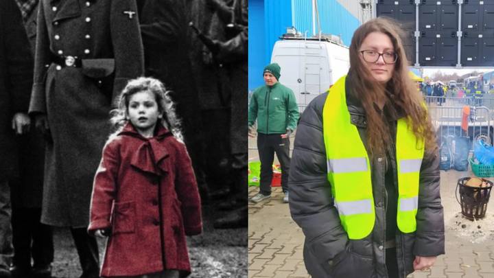 Child Actor Who Played The Girl In Red Coat In Schindler's List Is Now Helping Ukrainian Refugees