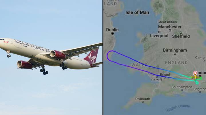 Flight Forced To Turn Back To UK As Pilot Was Still Training