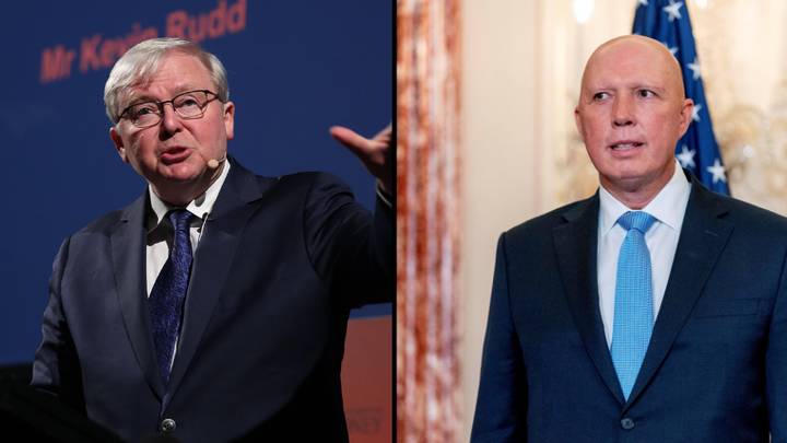 Ex-Prime Minister Kevin Rudd Lashes Out At Peter Dutton Over Stolen Generation Apology Walk Out