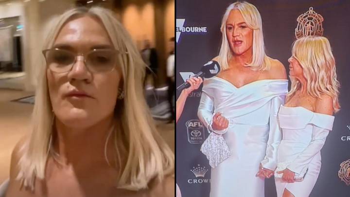 Transgender football star showered with praise as she hits the red carpet