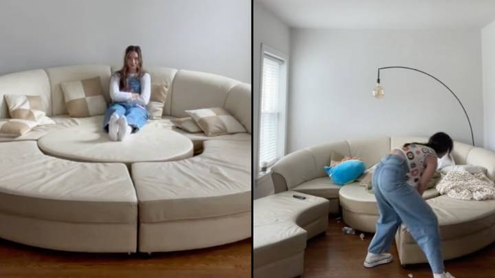 Woman Mortified After Discovering Grim Past Of Her Marketplace Sofa