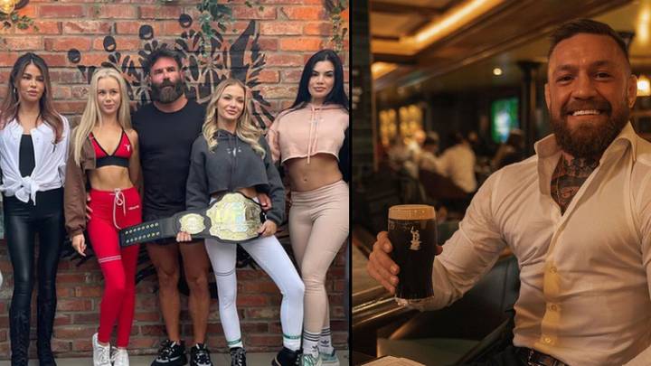 Dan Bilzerian Visits Conor McGregor's Dublin Bar With A Big Group Of Models