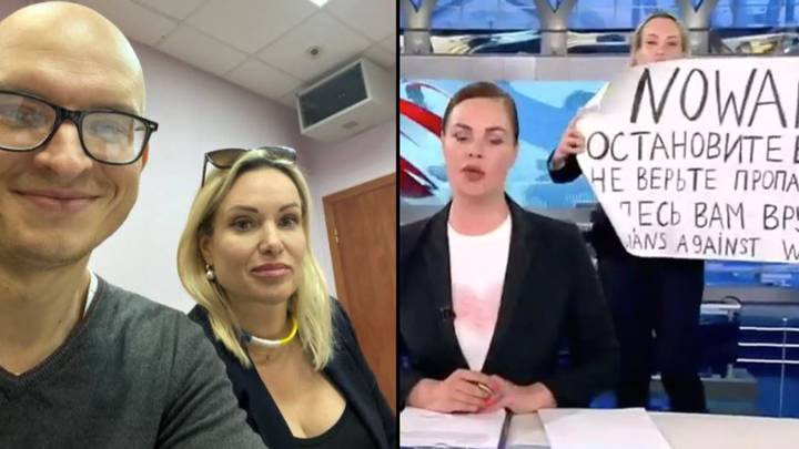 Russian Presenter Who Hijacked Broadcast With Anti-War Message Appears In Court
