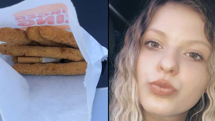 Girl 'Traumatised' After Finding Half-Smoked Cigarette In Her Burger King Meal