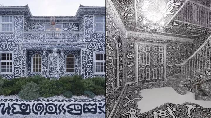 UK News Kent Artist Mr Doodle Covers Every Inch Of His 1 35m Home In UK News Kent Artist Mr Doodle Covers Every Inch Of His 1 35m Home In