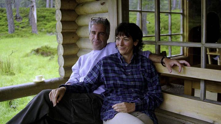 New Photo Emerges Of Ghislaine Maxwell And Jeffrey Epstein In Queen's Log Cabin