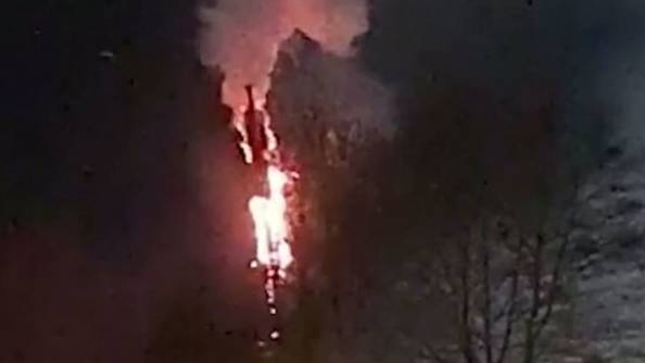 Police Searching For Suspected Arsonist After 5G Phone Mast Set Alight For Second Time