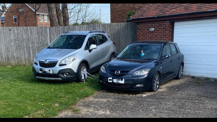 Family Furious As Driver Leaves Car On Their Driveway For Five Days