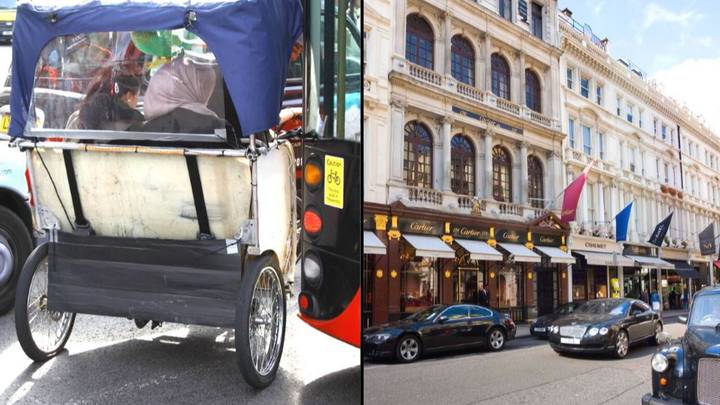 Londoner gets charged £500 for pedicab ride lasting 10 minutes from Mayfair to Soho