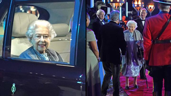 Queen Elizabeth II Receives Standing Ovation As She Arrives At Platinum Jubilee Horse Show