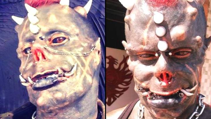 Man Dubbed 'Human Satan' For His Extreme Body Modifications Has Ears Amputated