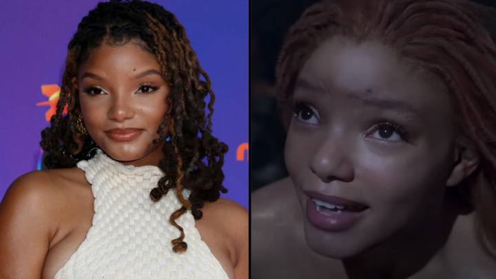 Little Mermaid star Halle Bailey says it was 'really special' bringing her own locks to Ariel's hair