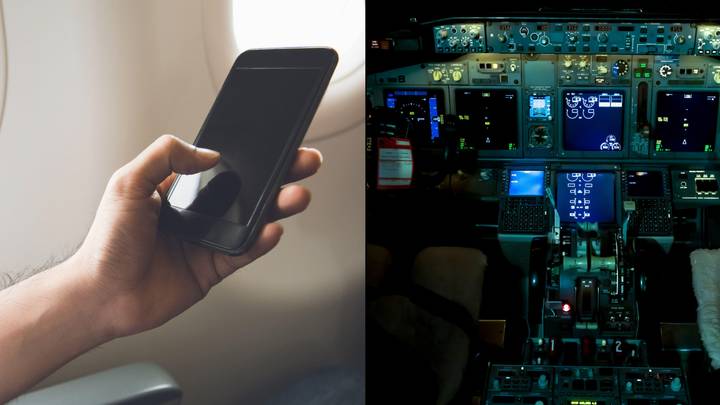 Aeroplane mode isn't actually because your signal will interfere with flight