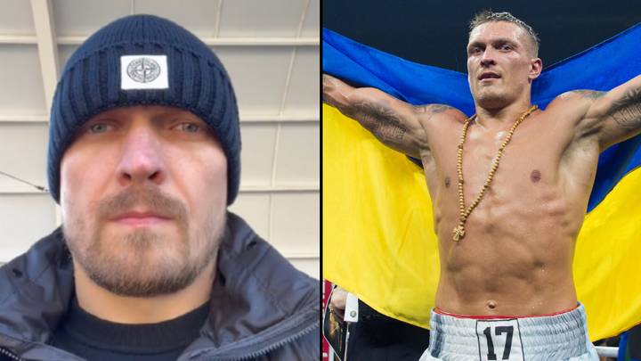 Boxer Oleksandr Usyk Returns To Ukraine And Pleads For End Of War