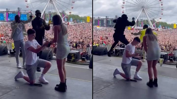 Parklife Boss Looking For Couple Who Got Engaged On Stage To Pay For Honeymoon After People Troll Proposal