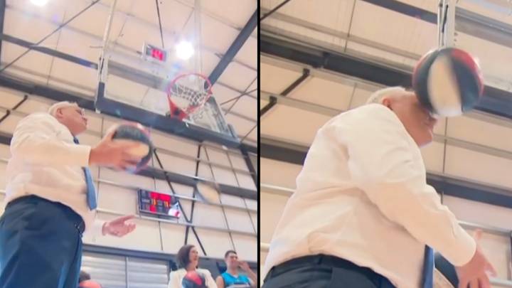 Scott Morrison Cops A Basketball To The Face On The Campaign Trail